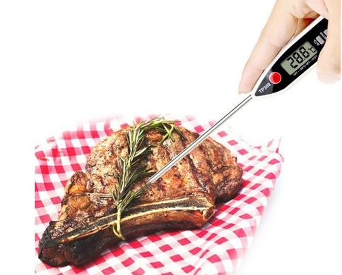 Кухонный термометр электронный для пищи с щупом, цифровой