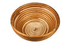 Форма для расстойки из лозы для хлеба круг (диаметр 22 см) Расстоечная корзинка для теста