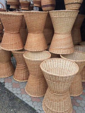 Плетене торгове обладнання для магазину (кошика для викладки продукції)